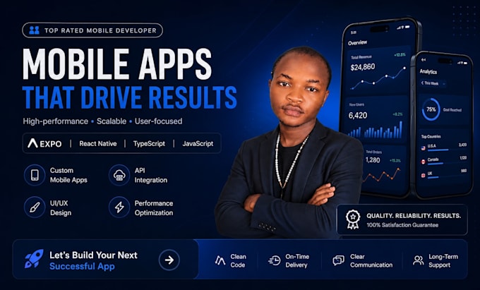 develop ios android expo mobile app development in firebase
