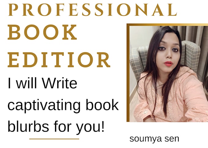 write captivating book blurbs for you