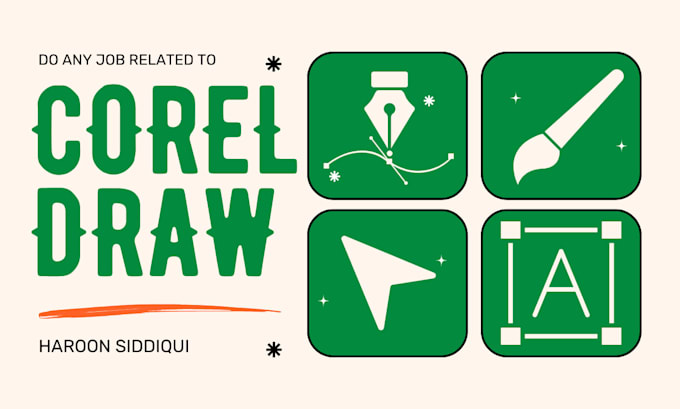 do any job related to coreldraw