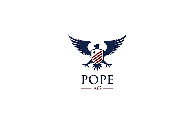 design hemp production business logo