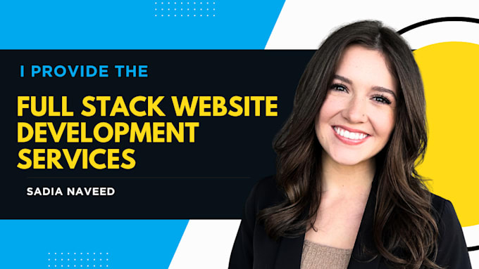 do website development as front end full stack web developer