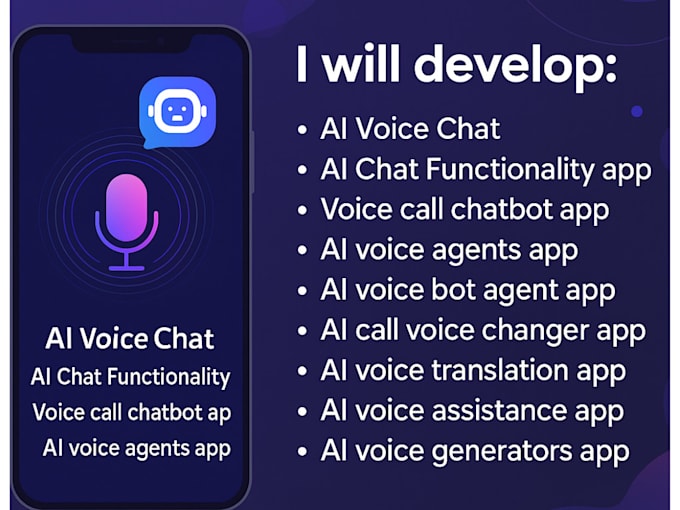 Develop an ai voice call changer app, voice changer with real time ...