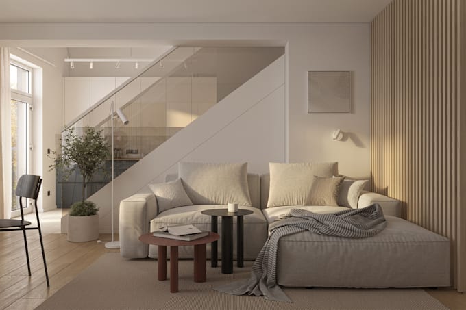 develop a 3d visualization of the interior