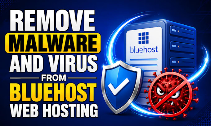 remove malware, virus and redirects from bluehost