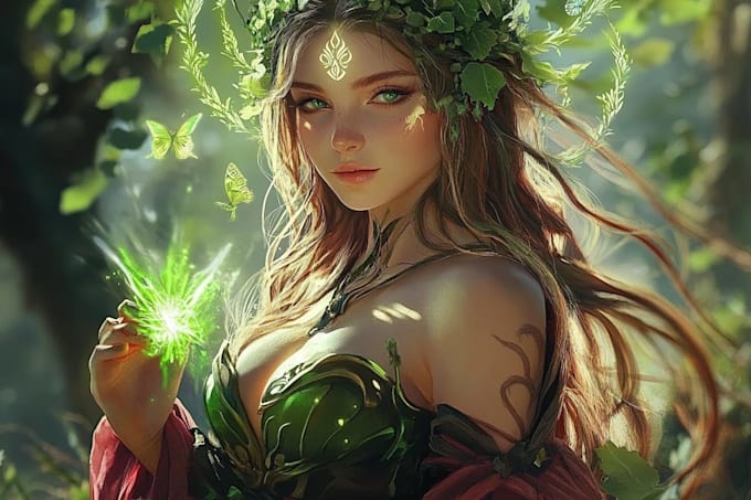 draw any fantasy character that you want