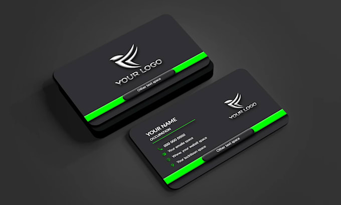 do luxury visiting card, minimalist business card design