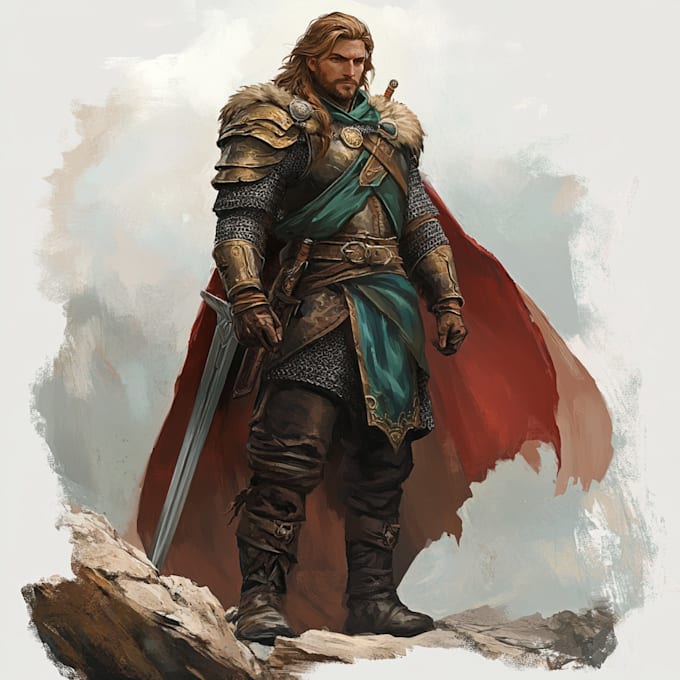 Design character drawings for fantasy concept art and dnd fanart by ...