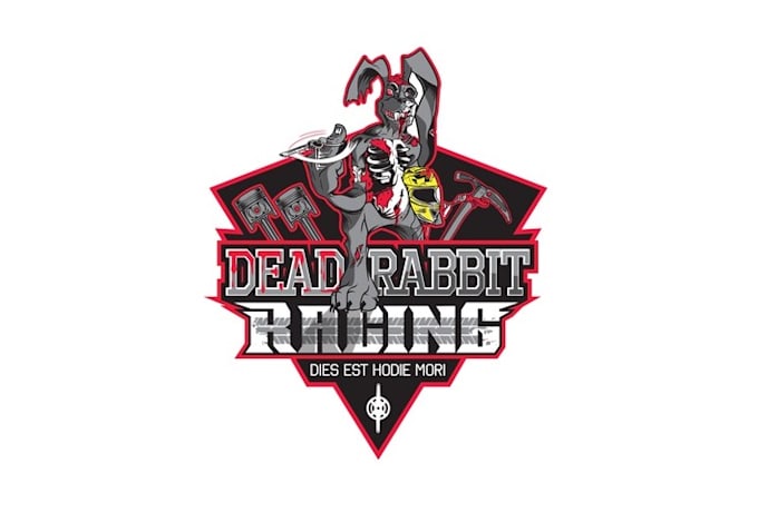 Design dead rabbit racing team logo by Krystal_hermane | Fiverr