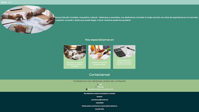 Design a modern, responsive landing page using html, css, javascript ...