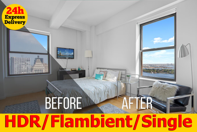 Hire a freelancer to edit and retouch real estate photos professionally