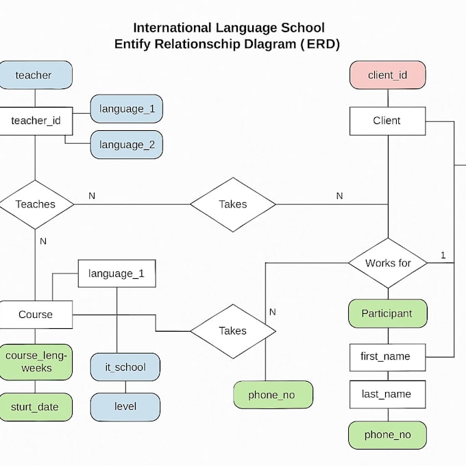 Do sql queries, sql database project, er diagram by Shafiultutul | Fiverr