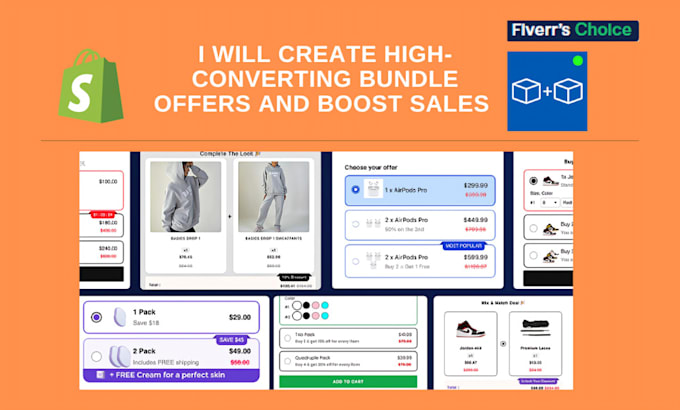 create high converting bundle offers and boost sales