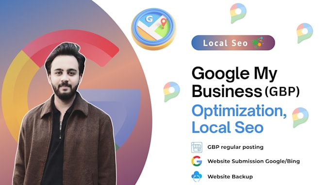 do gbp optimization, gmb posts, geotag images and local SEO