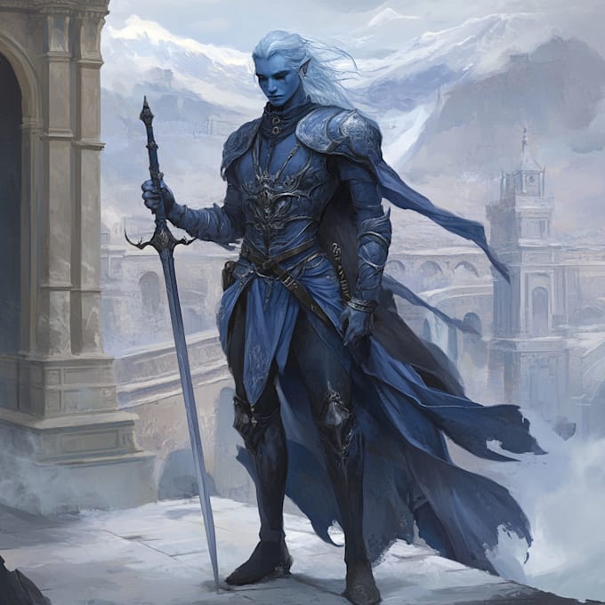 illustrate your fantasy rpg character or party