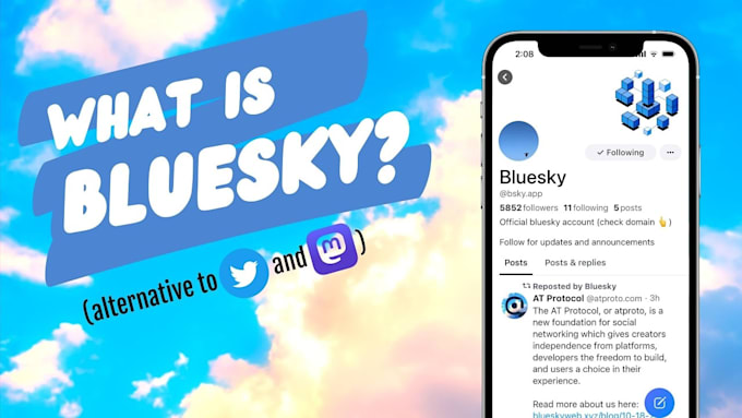 be your bluesky content creator marketing manager to posts