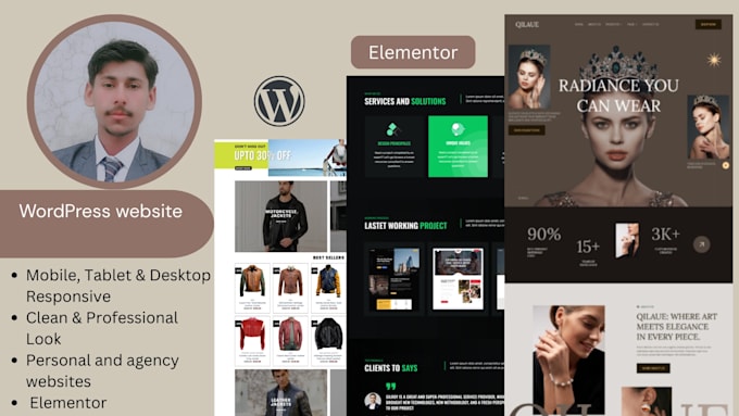 design wordpress website and fix elementor issues or errors