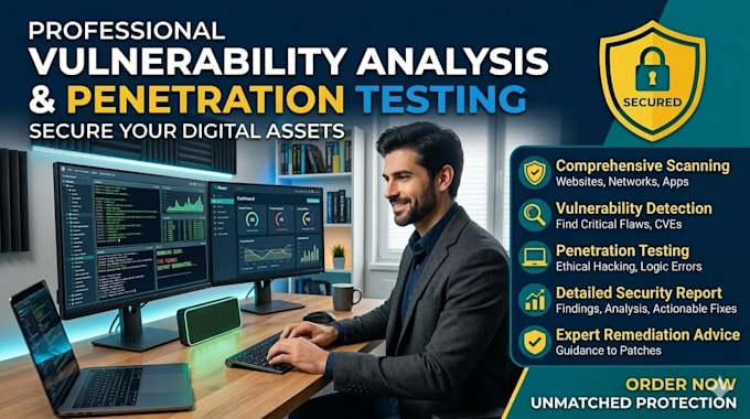 perform vulnerability analysis and penetration testing professionally