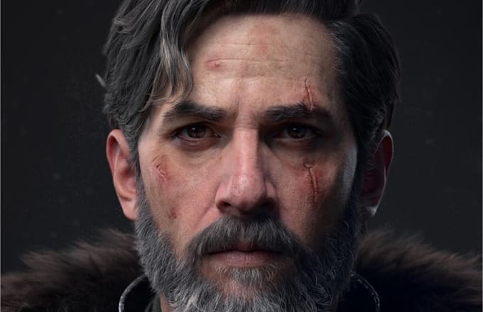 do 3d realistic metahuman character design, unreal engine character modeling
