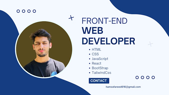 build modern web UI using HTML, CSS , bootstrap, and react