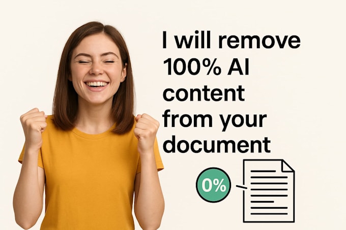 remove ai content and humanize professionally