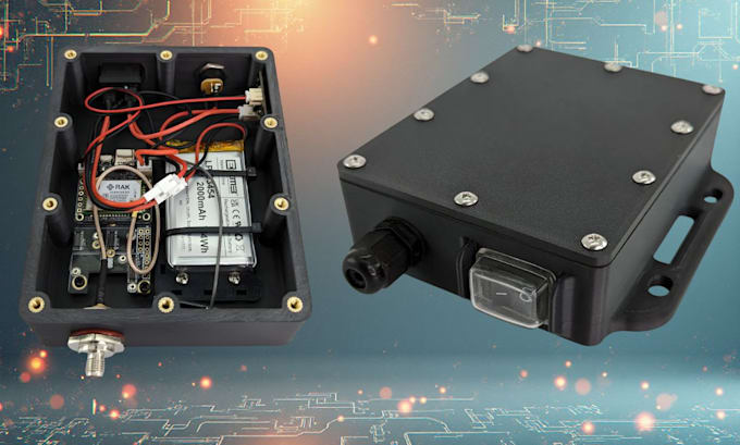 design a custom pcb enclosure and 3d printable case