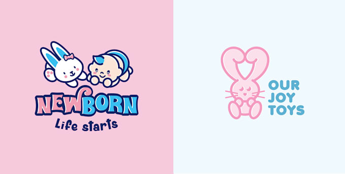 create kawaii, chibi, cartoon cute mascot logo