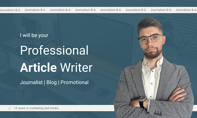 write professional journalistic articles