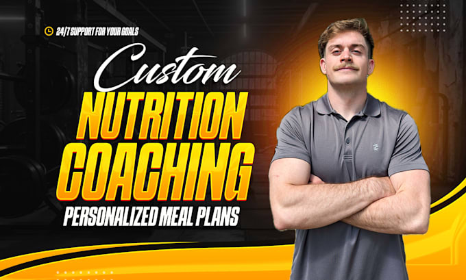 create a custom meal plan as your personal nutrition coach