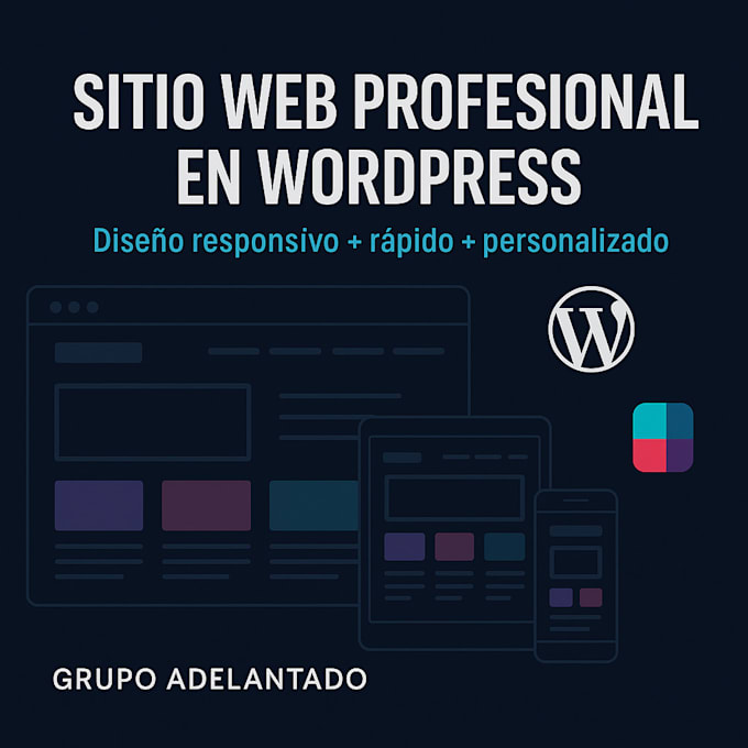 create a professional and fully responsive wordpress website