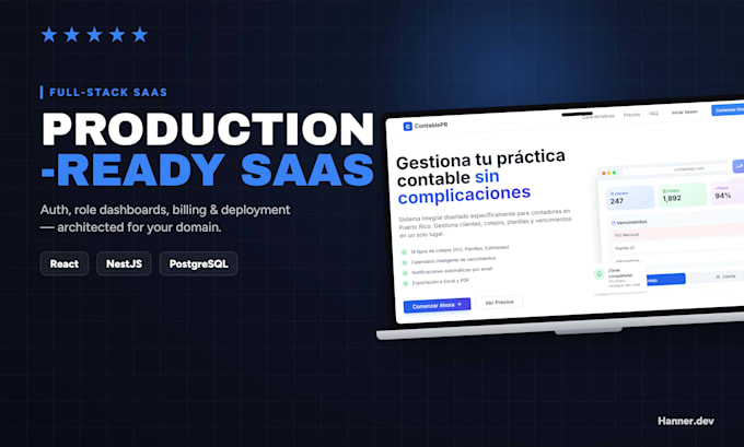 build website, full stack developer, website development