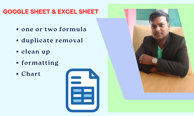 solve google sheets and microsoft excel or create formulas