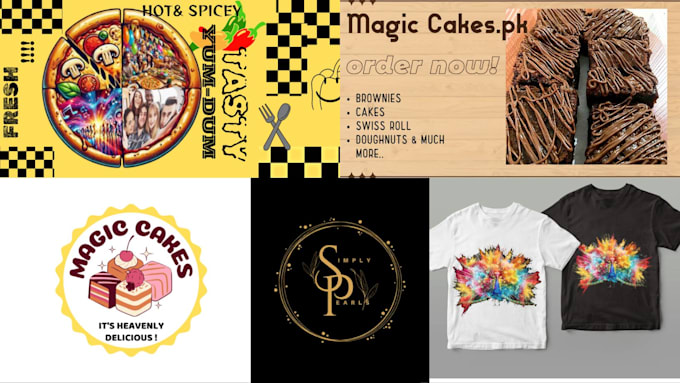 be your professional, eye catching graphic designer