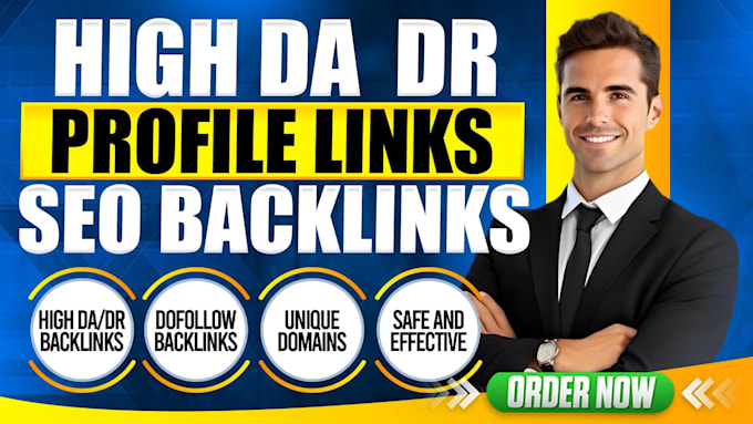 do high quality dofollow authority SEO profile backlinks