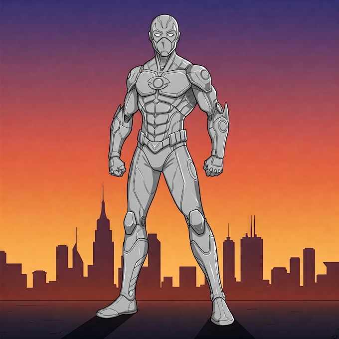 draw comic superhero comic art cover graphics novel comic