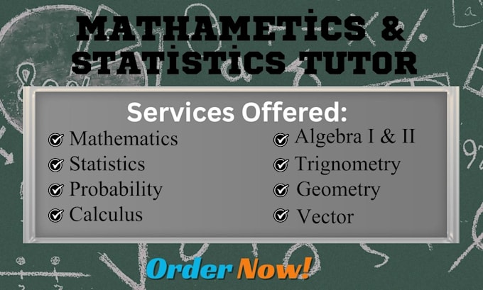 help in math, statistics, algebra, trigonometry, mathematics
