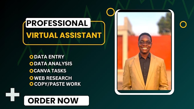 be your virtual assistant, do fast and accurate data entry