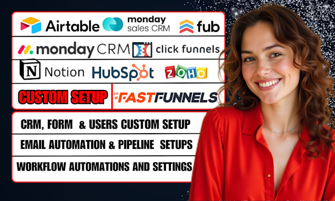 setup airtable hubspot spreadsheet monday click up stackby smartsheet asana