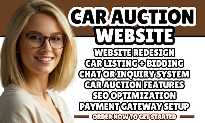 car auction website car bidding platform car dealer website