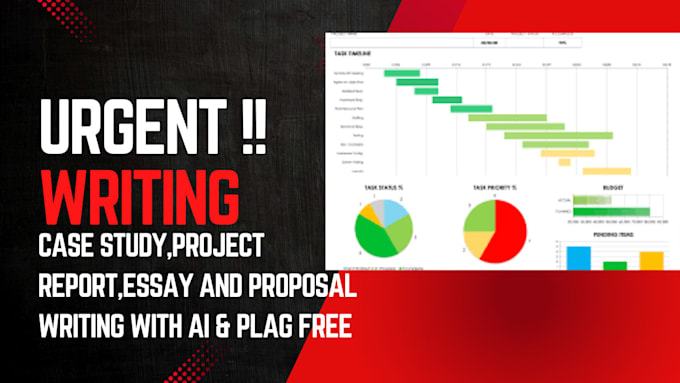 do case studies,project report,proposal,and perspective writing