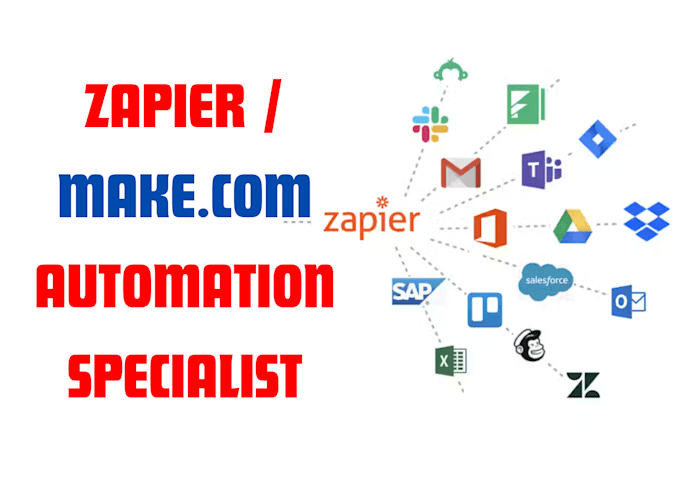 automate your business workflows with zapier and make dot com experts