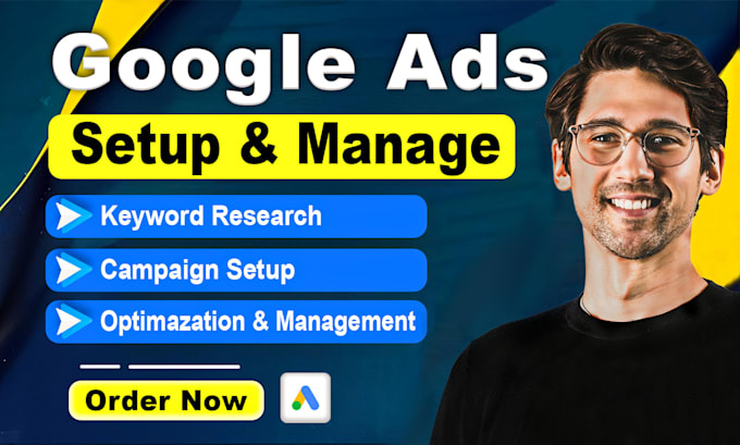 setup and manage google ads adwords PPC campaigns display and pmax campaign
