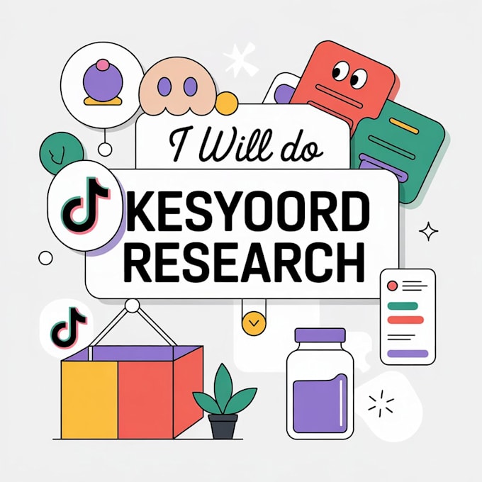 do keyword research for etsy, amazon, or tiktok products