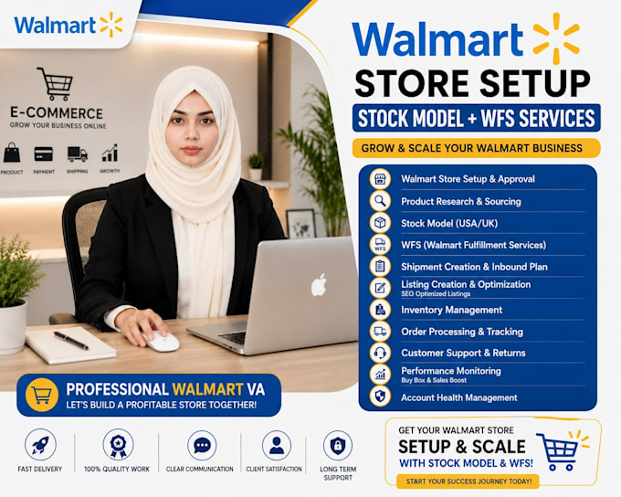 build your walmart dropshipping store and wfs