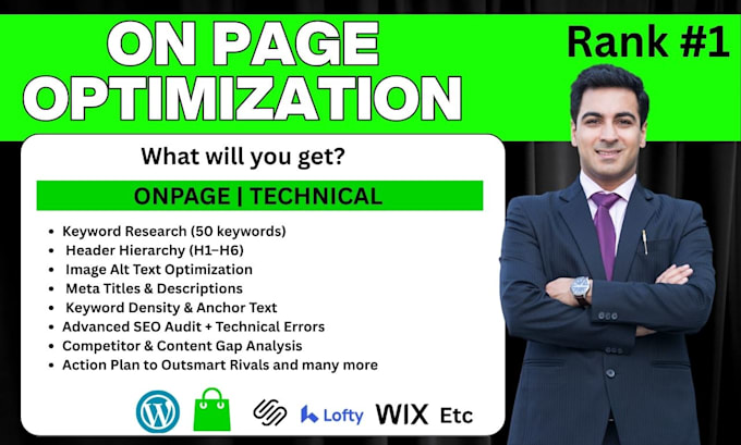 do on page seo of your website