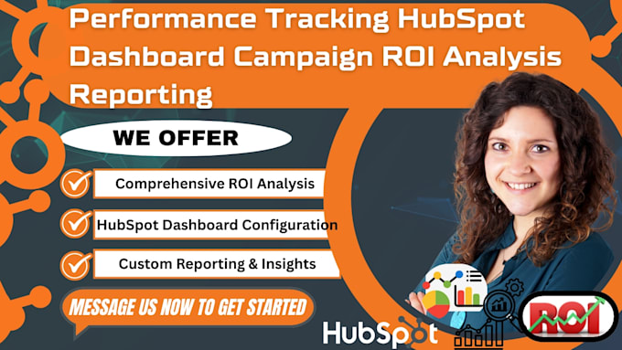 set up performance tracking hubspot dashboard campaign ROI analysis reporting