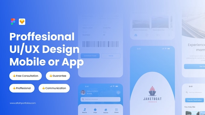 design responsive UI UX in figma