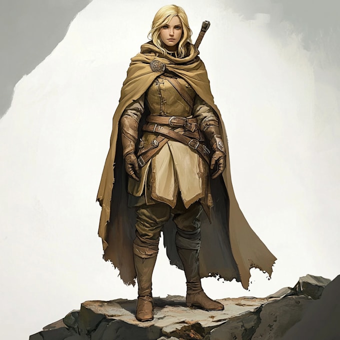 Design character drawings for fantasy concept art and dnd fanart by ...