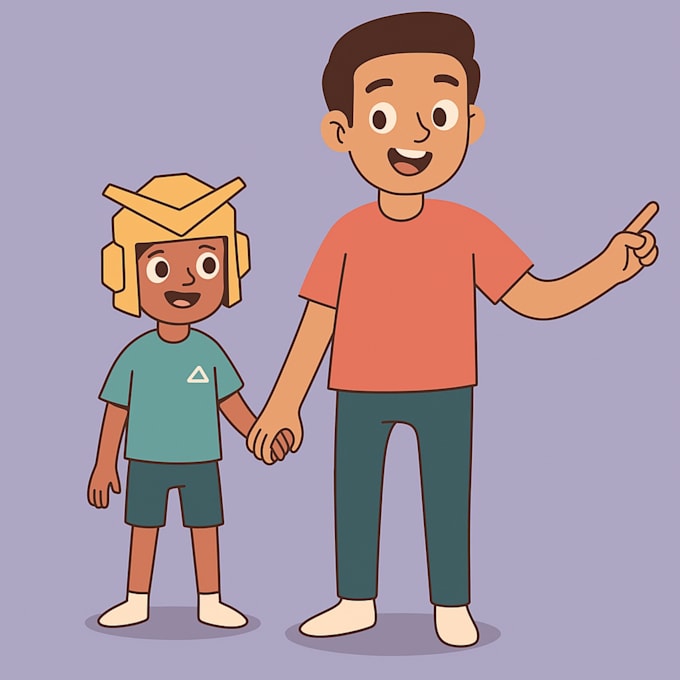 create custom flat illustrations for your brand or project