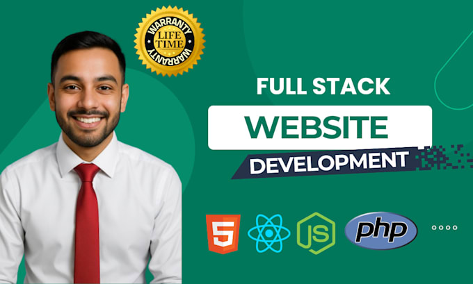 build website, website development, full stack developer, front end developer