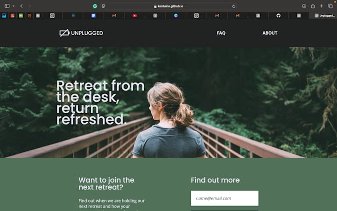 Build a simple html and css website by Kerdainodevs | Fiverr